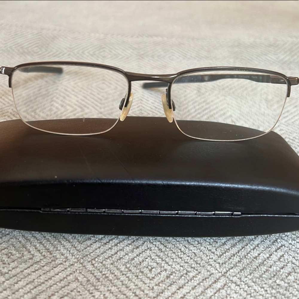 Lightly used Oakley Barrelhouse prescription glasses.